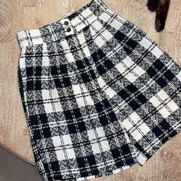 Vintage tweed shorts 90s